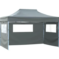 vidaXL Party Tent Antracit 291 x 431 x 315 cm Oxford stof