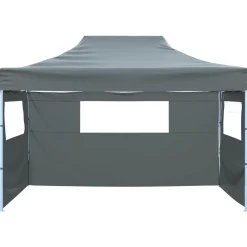 vidaXL Party Tent Antracit 291 x 431 x 315 cm Oxford stof