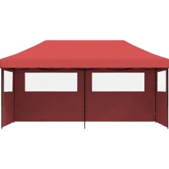 vidaXL Party Tent Bordeaux 292 x 580 x 315 cm Oxford stof