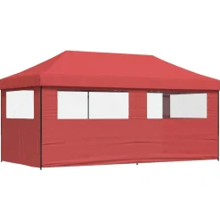 vidaXL Party Tent Bordeaux 292 x 580 x 315 cm Oxford stof