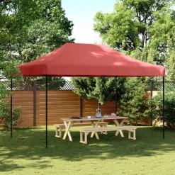 vidaXL Party Tent Bordeaux 292 x 440 x 315 cm Oxford stof