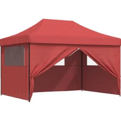 vidaXL Party Tent Bordeaux 279 x 410 x 315 cm Oxford stof