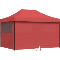 vidaXL Party Tent Bordeaux 279 x 410 x 315 cm Oxford stof