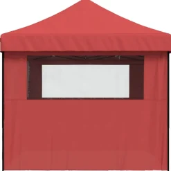 vidaXL Party Tent Bordeaux 279 x 410 x 315 cm Oxford stof