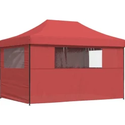 vidaXL Party Tent Bordeaux 279 x 410 x 315 cm Oxford stof