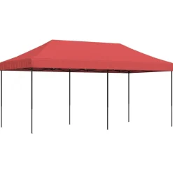 vidaXL Party Tent Bordeaux 292 x 580 x 315 cm Oxford stof