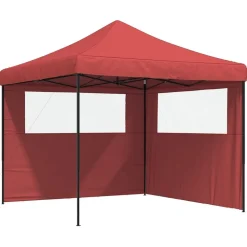 vidaXL Party Tent Bordeaux 292 x 292 x 315 cm Oxford stof