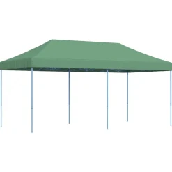 vidaXL Party Tent Grøn 292 x 580 x 315 cm Oxford stof