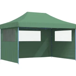 vidaXL Party Tent Grøn 279 x 410 x 315 cm Oxford stof