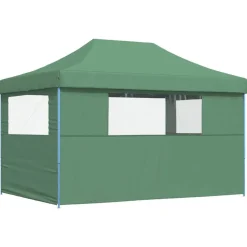 vidaXL Party Tent Grøn 279 x 410 x 315 cm Oxford stof
