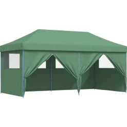 vidaXL Party Tent Grøn 292 x 580 x 315 cm Oxford stof