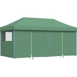 vidaXL Party Tent Grøn 292 x 580 x 315 cm Oxford stof