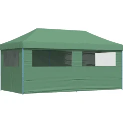 vidaXL Party Tent Grøn 292 x 580 x 315 cm Oxford stof
