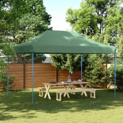 vidaXL Party Tent Grøn 292 x 440 x 315 cm Oxford stof