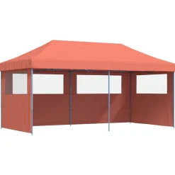 vidaXL Party Tent Terrakotta 292 x 580 x 315 cm Oxford stof