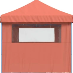 vidaXL Party Tent Terrakotta 292 x 580 x 315 cm Oxford stof