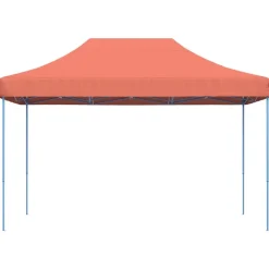 vidaXL Party Tent Terrakotta 279 x 410 x 315 cm Oxford stof
