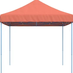 vidaXL Party Tent Terrakotta 279 x 410 x 315 cm Oxford stof