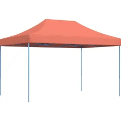 vidaXL Party Tent Terrakotta 279 x 410 x 315 cm Oxford stof