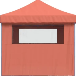 vidaXL Party Tent Terrakotta 292 x 440 x 315 cm Oxford stof