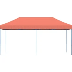 vidaXL Party Tent Terrakotta 292 x 580 x 315 cm Oxford stof