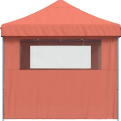 vidaXL Party Tent Terrakotta 279 x 410 x 315 cm Oxford stof
