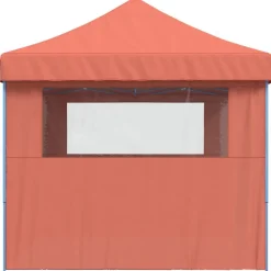 vidaXL Party Tent Terrakotta 292 x 440 x 315 cm Oxford stof