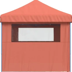 vidaXL Party Tent Terrakotta 292 x 580 x 315 cm Oxford stof