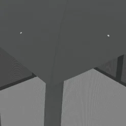 vidaXL pavillon 2,93x2,93 m dobbelt tag + meshvægge stål antracitgrå