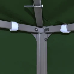 vidaXL pavillontopdække 310 g/m² 3 x 3 m grøn