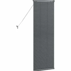 vidaXL Persienner Mørkegrå 130 x 40 cm Aluminium