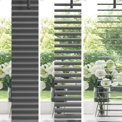 vidaXL Persienner Sølvgrå 150 x 40 cm PVC