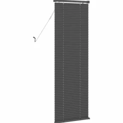 vidaXL Persienner Sølvgrå 150 x 40 cm PVC