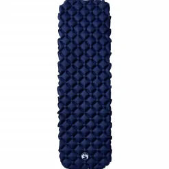 vidaXL 1-personers campingmadras 190x58x6 cm oppustelig marineblå