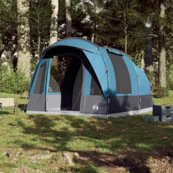 vidaXL 3-personers campingtelt vandtæt blå