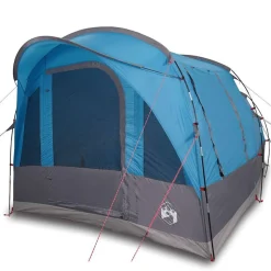vidaXL 3-personers campingtelt vandtæt blå