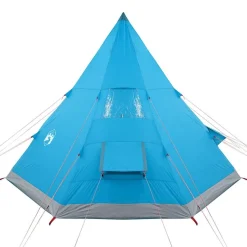 vidaXL 4-personers campingtelt vandtæt blå