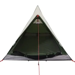 vidaXL 2-personers campingtelt vandtæt grøn