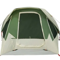 vidaXL 4-personers campingtelt vandtæt grøn