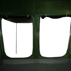 vidaXL 8-personers campingtelt vandtæt grøn