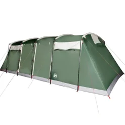 vidaXL 8-personers campingtelt vandtæt grøn