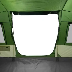 vidaXL 4-personers campingtelt vandtæt grøn