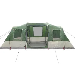 vidaXL 4-personers campingtelt vandtæt grøn