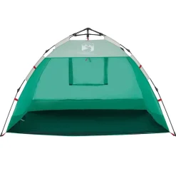 vidaXL 2-personers campingtelt vandtæt quick-release grøn