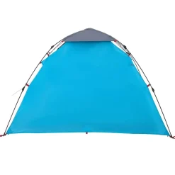 vidaXL 3-personers campingtelt kuppel quick-release blå