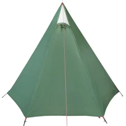 vidaXL 3-personers campingtelt vandtæt grøn