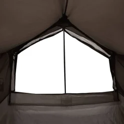vidaXL 2-personers campingtelt vandtæt brun