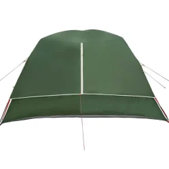 vidaXL 4-personers campingtelt vandtæt grøn