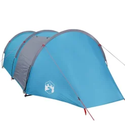 vidaXL 4-personers campingtelt vandtæt blå