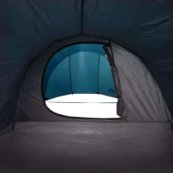 vidaXL 4-personers campingtelt vandtæt blå